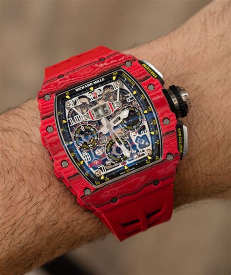 orologio richard mille rosso ferrari|richard mille rm watch.